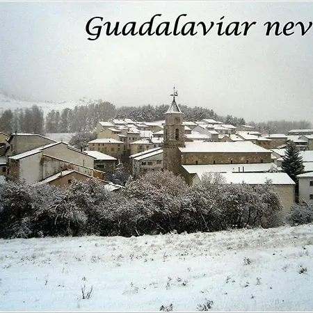 With One Bedroom In Guadalaviar, With Wonderful Mountain View, Terr... Apartmán *